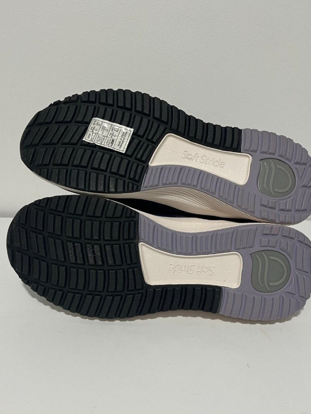 Strole Womens Mirage Athletic Sneakers 7.5 Walking Running Navy Blue Comfort - Picture 7 of 11
